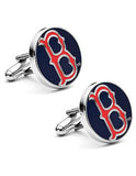 Boston Red Sox Officially Licensed Cufflinks - Enamel Detail - Bullet Back - PD-SOX2-SL_9de1b217-9a7f-4bc2-b2ce-dcb6932ba656