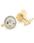 U.S. Armed Forces Emblem Gold Plated Cufflinks - Polished Enamel - PD-USAR-GLB_6fedbd56-777a-4597-9df3-b877333e5a07