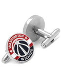 Washington Wizards Cufflinks - Bullet Back Closure - Red White & Blue - NBA - PD-WIZ2-SLA_c5c1de3b-627b-42f6-b5b1-b3ad056313e6