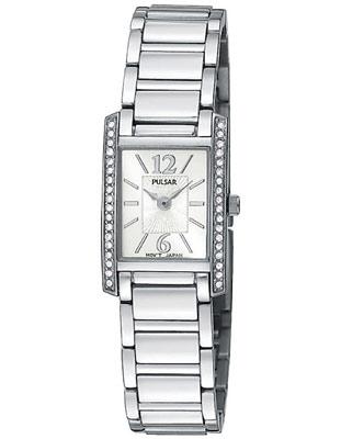 Pulsar Ladies Crystal Jewelry Watch - Silver/White Dial - Stainless Steel - PEGC51_719b6097-a473-4813-b8e9-7d327f8b4c9f