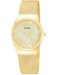 Pulsar Ladies Easy Style Watch - 12 Swarovski Crystals - Champagne & Gold - PH8056_1392fd6c-c044-426f-a56f-8fc500549f86