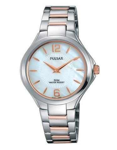 Pulsar Womens Night Out Dress Watch - Two-Tone - White MOP Dial - Bracelet - PM2217_bf3074cf-abe1-4b20-859a-14411ba72d91