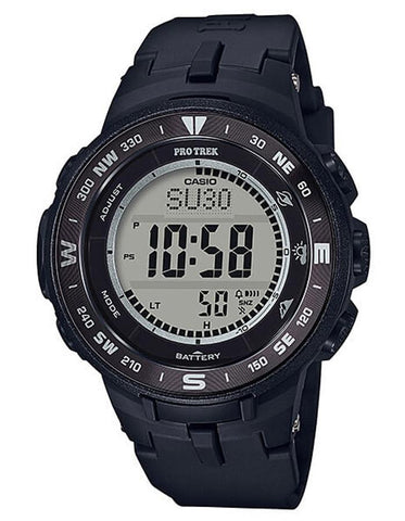 Casio Pro Trek Mens Watch - Triple Sensor - Solar Power - Low-Temp Resistant - PRG330-1