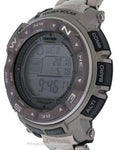 Casio Mens Pro-Trek Solar Multi-Band 6 Atomic - Titanium - ABC - Triple Sensor - PRW2500T-7A