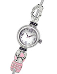 Reflection Beads Sterling Silver Watch - Endless Love Set - Mother of Pearl Dial - QRSWA1SET-138