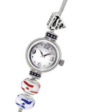 Reflection Beads Sterling Silver Watch - Super Mom Set - Mother of Pearl Dial - QRSWA1SET-140