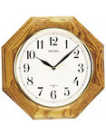 Seiko Oak Octagonal Wall Clock - QXA102BC_79677556-e60f-4f21-a079-c2b2306af810