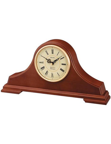 Seiko Chiming  Mantel Clock - Oak Case - QXJ008BLH