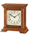 Seiko Chiming Desk Clock - Brown Wooden Case - Nighttime Chime Silencer - QXJ028BLH