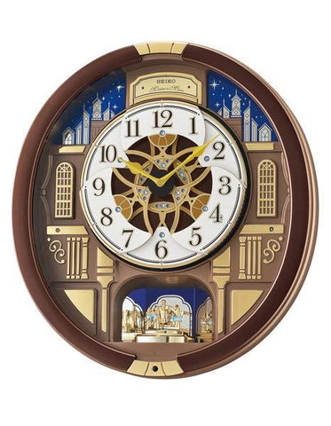 Seiko Through the Station Melodies in Motion Wall Clock with Rotating Pendulum - QXM362BRH_0e6ab8f2-27e0-4a86-a0e1-720ff250c783