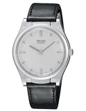 Seiko Mens Braille Watch - Stainless Steel - Black Leather Strap - S23159_1705083e-94bd-4078-b3b1-9c3dee1bc9c1