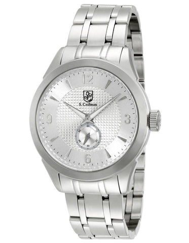 S.Coifman Mens Slim Dress Watch - Silver Dial - Stainless Steel Case & Bracelet - SC0117_8bc6fb43-0c5b-4184-ae73-53842becb6b6