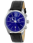 S.Coifman Mens Chronograph - Blue Dial - Stainless Steel - Black Leather Strap - SC0371_100ce41b-a104-4423-84e1-8d4402bedd09