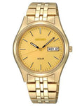 Seiko Solar Mens Watch - Gold-Tone Dial - Gold-Tone Case- 10 Month Power Reserve - SNE036_ee84fa3c-beb5-42e1-8436-caa29b1f42d8