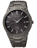 Seiko Mens Solar Dress Watch -Sunray Dial - Black - Gun Metal TiCN Finish - SNE325_29a4c02d-c65d-42ee-83a0-23ccf1b88403