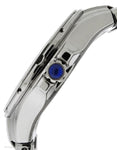 Seiko Mens Solar Coutura Diamond Watch - Blue Dial - Stainiless Steel Bracelet - SNE443B