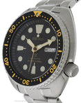 Seiko Prospex Mens Turtle Automatic - Two-Tone - Bracelet - Black Dial - Day/Dat - SRP775A