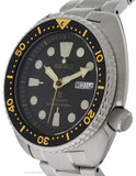 Seiko Prospex Mens Turtle Automatic - Two-Tone - Bracelet - Black Dial - Day/Dat - SRP775A