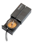 Suunto MB-6 NH Compass - Matchbox Style Case - Mirror - Orange Face - Clinometer - SS010605011