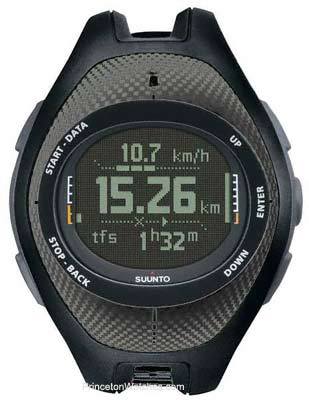 Suunto X9Mi - Military - GPS Cross Trainer - Negative Display - Black Elastomer - SS012032110