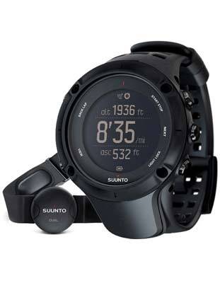 Suunto Ambit 3 Peak Black w/ Heart Rate - Outdoor &amp;  Multisport Watch - SS020674000