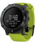 Suunto Mens Core Outdoor Watch - Lime Crush - Black Case - Lime Strap - SS020693000