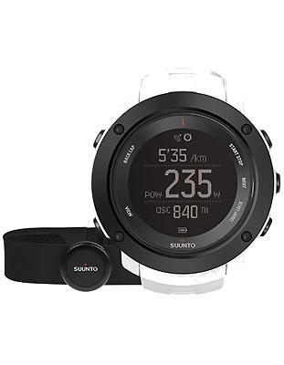 Suunto Ambit 3 Vertical White HR - Silicone Strap - Positive or Negative Display - SS021966000