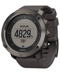 Suunto Traverse Graphite - Stainless Steel Bezel - Black Silicone Strap - SS022226000A