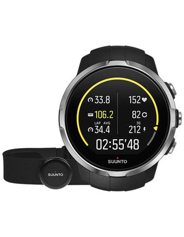 Suunto Spartan Sport - Black Strap - Touch Screen - GPS - Heart Rate Monitor - SS022648000