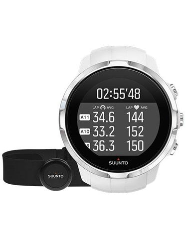 Suunto Spartan Sport - White Strap - Touch Screen - GPS - Heart Rate Monitor - SS022650000