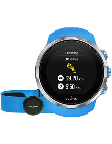 Suunto Spartan Sport - Blue - Touch Screen - Heart Rate Monitor - GPS - 100m - SS022652000