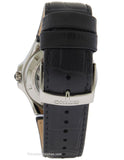 Seiko Mens Coutura Open Heart Automatic - Stainless - Black Leather Strap - 100m - SSA313C