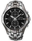 Seiko Solar Mens Excelsior Alarm Chrono - Black Dial - Black IP & Steel Bracelet - SSC139_4045da41-2d4e-4b5d-95b0-a4c2a3e2a657