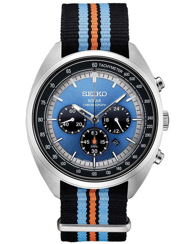 Seiko Mens Recraft Series Watch - Stainless Steel - Chronograph - Date - Nylon - SSC667_9c2915d1-e15c-43dd-b3b3-3ae1ff886c52