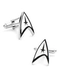 Star Trek Classic Star Fleet Communicator Insignia Cufflinks - Rhodium Plated - ST-SHD-SL_f8cf4ee8-7a6d-4727-859c-ba5033daec9d