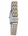 Seiko Solar Ladies Two-Tone Dress Watch - Rectangular Case - White Dial - SUP028B_c50fddd9-b4c5-4cf3-be36-ac17b3d112c3