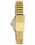 Seiko Solar Ladies Expansion Band Watch - White Dial w/ Black - Gold-Tone - SUP102B_514a49cf-17e1-44db-8cba-ab090a9e09be