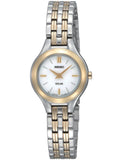 Seiko Solar Ladies Watch - White Dial - Two-Tone Case and Bracelet - 30M WR - SUP210_881f1217-db0e-4971-a954-64d7d4fc8ff8