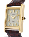 Seiko Ladies Solar Classic Watch - Gold-Tone - Champagne Dial - Brown Leather - SUP252A_5493caf1-337d-41b3-94de-2e1bc8b6eca0