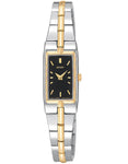 Seiko Solar Ladies Dress Watch - Black Dial - Bangle-Style - Two-Tone - SUP274_412e56b5-055b-4f3a-9021-b9bb72e2fea4