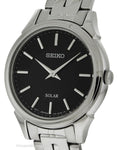 Seiko Solar Ladies Thin Dress Watch - Stainless Steel - Black Dial - Bracelet - SUP343A_43c7d967-194c-408e-a204-8b4d4d0d21c5