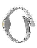 Seiko Womens Tressia Solar Diamond Watch - Mother of Pearl - Two-Tone Bracelet - SUP354B