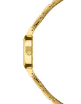 Seiko Womens Solar Diamond Dress Watch - Champagne Dial - Gold-Tone - SUP366A