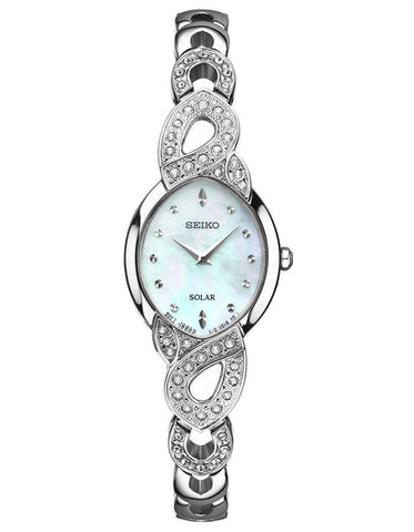 Seiko Womens Solar Swarovski Crystal Gift Set - Mother of Pearl - Necklace - SUP367_7335ae27-9749-402e-98ab-1401169b9f6e