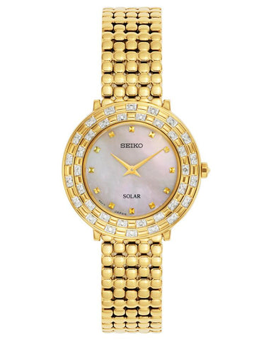 Seiko Womens Diamond Watch - 36 Diamonds - Solar - Gold-Tone - MOP - SUP374_980eae53-aa7e-4b40-ac10-43d106ab2f71