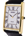 Seiko Solar Classic Mens Watch - Gold-Tone - Black Leather Strap - SUP880A_08112478-a66c-444c-8edf-d802c6299902