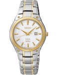 Seiko Ladies Solar Dress Watch - White Sunray Dial - Two-Toned - SUT128_9588ef0f-afa6-4d1b-9e34-34c06e8b5ae1