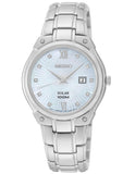 Seiko Solar Ladies Diamond Watch - Stainless - MOP Dial - 100M WR - SUT213_88b74863-7ef8-44ff-848a-94f1fc52f0f1