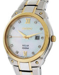 Seiko Solar Ladies Diamond Watch - Two-Tone Case & Bracelet - MOP Dial - 100M WR - SUT214A_e5027f58-7144-4dc9-a8ab-a3c43894e481