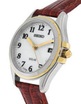 Seiko Solar Ladies Core Series Solar Watch - White Dial - Brown Leather Strap - SUT252A_570a5e7c-0e4e-42e6-bb09-1e653a26b7e5